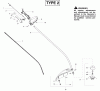 Poulan / Weed Eater FL26 - Weed Eater Featherlite String Trimmer Ersatzteile Cutting Equipment Type 2
