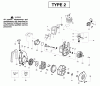 Poulan / Weed Eater PBV200LE (Type 2) - Poulan Pro Blower Ersatzteile Engine Type 2