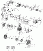 Poulan / Weed Eater GTI17LE - Weed Eater String Trimmer Ersatzteile Engine Assy