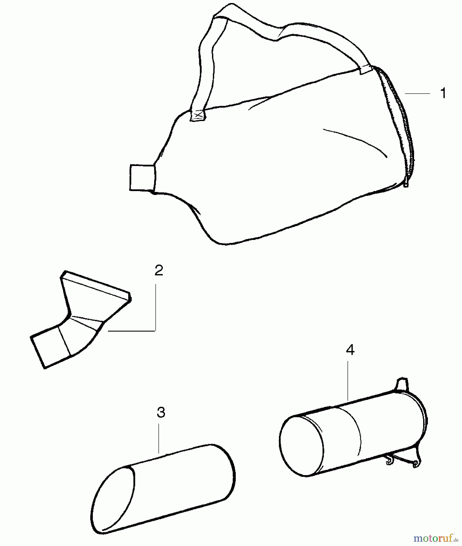 Poulan / Weed Eater Bläser / Sauger / Häcksler / Mulchgeräte PBV200LE (Type 1) - Poulan Pro Blower Tube