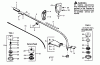 Poulan / Weed Eater HP30 - Weed Eater String Trimmer Ersatzteile CUTTING HEAD & DRIVE SHAFT ASSEMBLIES
