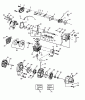 Poulan / Weed Eater HP30 - Weed Eater String Trimmer Ersatzteile ENGINE BLOCK & SHROUD