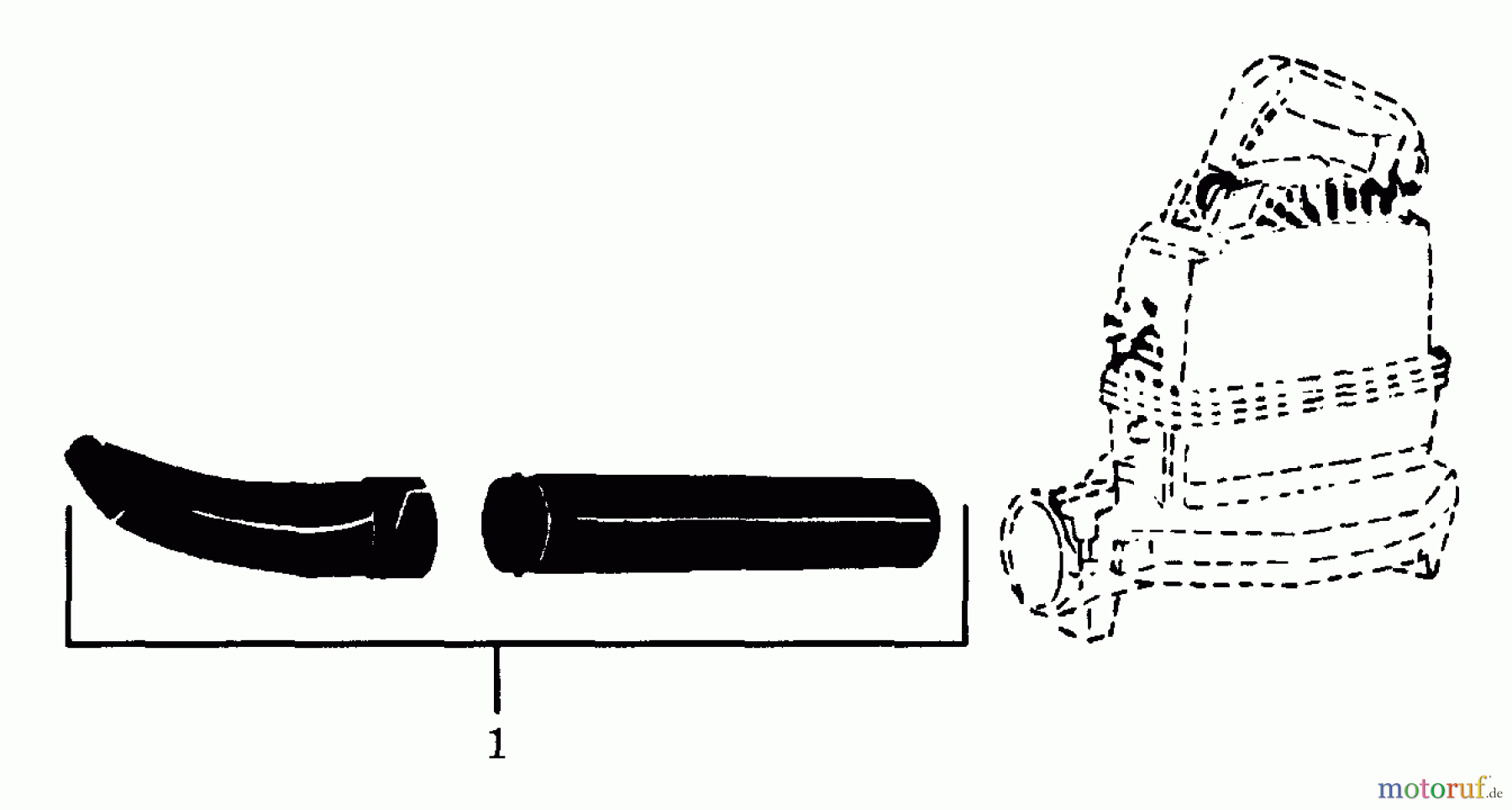 Poulan / Weed Eater Bläser / Sauger / Häcksler / Mulchgeräte PP420 - Poulan Pro Blower BLOWER TUBE KIT