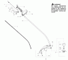 Poulan / Weed Eater P1500 - Poulan String Trimmer Ersatzteile Shaft & Handle