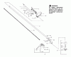 Poulan / Weed Eater P2500 (952711931) - Poulan String Trimmer (2010-08) Ersatzteile SHAFT HANDLE