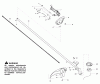 Poulan / Weed Eater P4500F - Poulan String Trimmer Ersatzteile Cutting Equipment