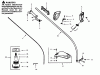 Poulan / Weed Eater PLT2145 - Paramount String Trimmer Ersatzteile CUTTING HEAD & DRIVE SHAFT ASSEMBLIES