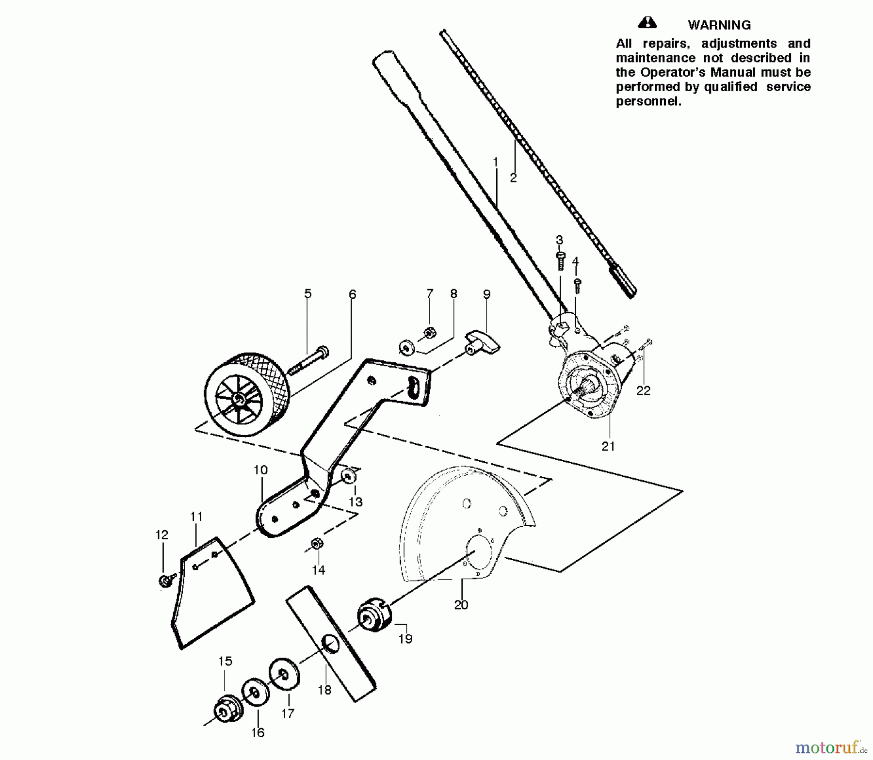 Poulan / Weed Eater Motorsensen, Trimmer PP125E (967112801) - Poulan Pro String Trimmer (2012-03) CUTTING EQUIPMENT