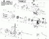 Poulan / Weed Eater PP136E (Type 2) - Poulan Pro String Trimmer Ersatzteile Engine Assembly Type 2