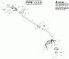 Poulan / Weed Eater PP25CFA (967185601) - Poulan Pro String Trimmer (2013-07) Ersatzteile SHAFT HANDLE