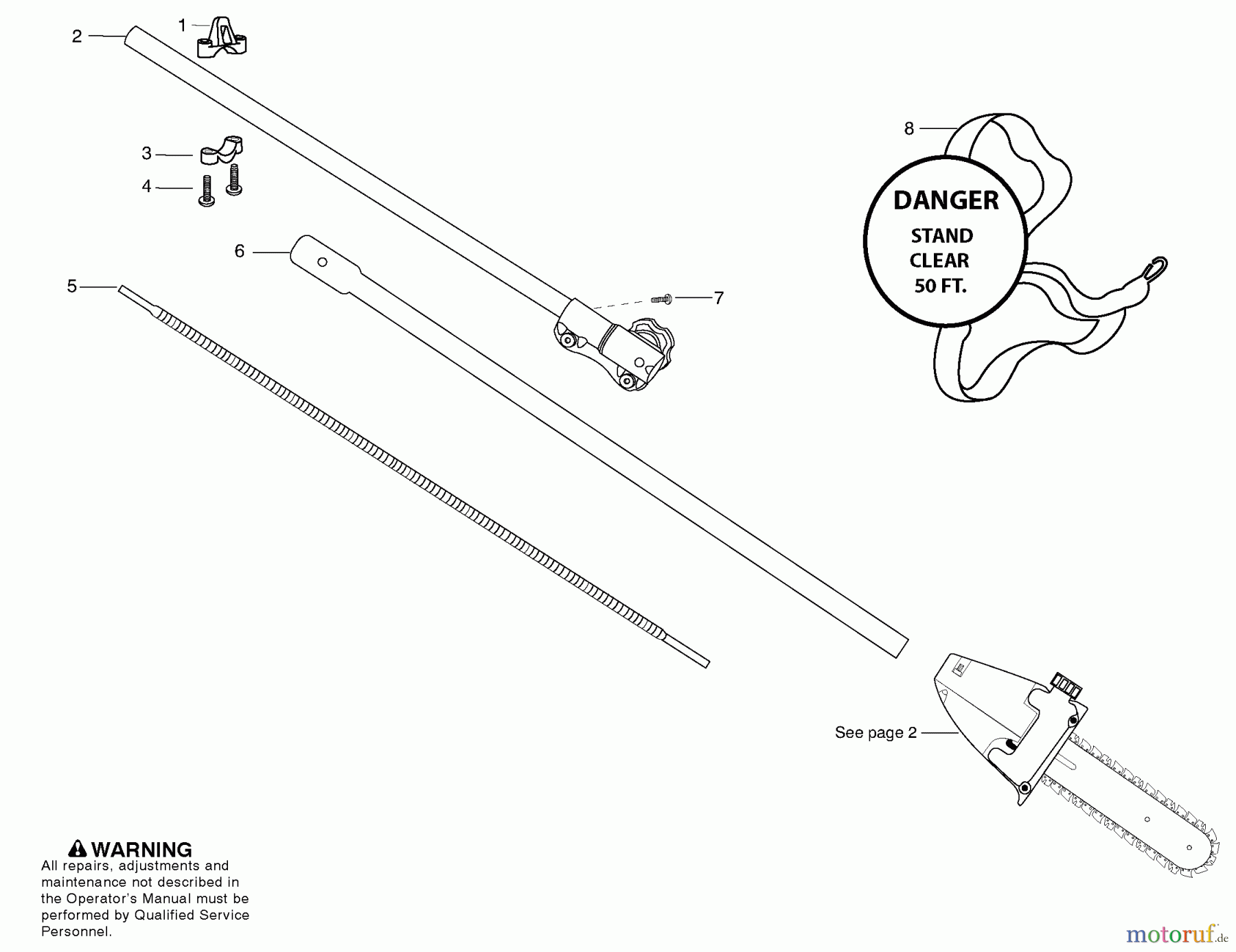 Poulan / Weed Eater Motorsensen, Trimmer PP338PT - Poulan Pro String Trimmer Attachments