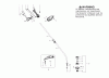 Poulan / Weed Eater PP428C - Poulan Pro 4 cycle Curved Shaft Trimmer (2012-02) Ersatzteile SHAFT HANDLE