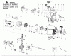 Poulan / Weed Eater PPB100 - Poulan Pro String Trimmer Ersatzteile Engine Assembly