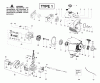 Poulan / Weed Eater PPB200E (Type 1) - Poulan Pro String Trimmer Ersatzteile Engine Assembly Type 1