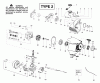 Poulan / Weed Eater PPB200E (Type 2) - Poulan Pro String Trimmer Ersatzteile Engine Assembly Type 2