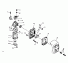 Poulan / Weed Eater PPC31 - Poulan Pro String Trimmer Ersatzteile CARBURETOR & AIR CLEANER #216831S, & 216832S