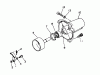 Poulan / Weed Eater PPC31 - Poulan Pro String Trimmer Ersatzteile CLUTCH ASSEMBLY # 213142S