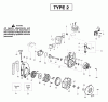 Poulan / Weed Eater PPB2000LE (Type 2) - Poulan Pro Blower Ersatzteile Engine Assembly