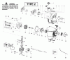 Poulan / Weed Eater SM132 (Type 2) - Poulan Pro String Trimmer Ersatzteile Engine Assembly