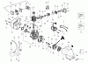 Poulan / Weed Eater SST - Weed Eater Featherlite String Trimmer Ersatzteile Engine Assembly