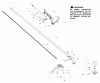 Poulan / Weed Eater SST25 - Weed Eater Featherlite String Trimmer Ersatzteile Cutting Equipment