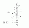 Poulan / Weed Eater TE450 - Poulan String Trimmer Ersatzteile Carburetor Assembly P/N 530069754