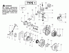 Poulan / Weed Eater PPBVM200 (Type 1) - Poulan Pro Blower Ersatzteile Engine Assembly Type 1