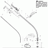 Poulan / Weed Eater TE475Y - Weed Eater String Trimmer Ersatzteile Handle & Controls