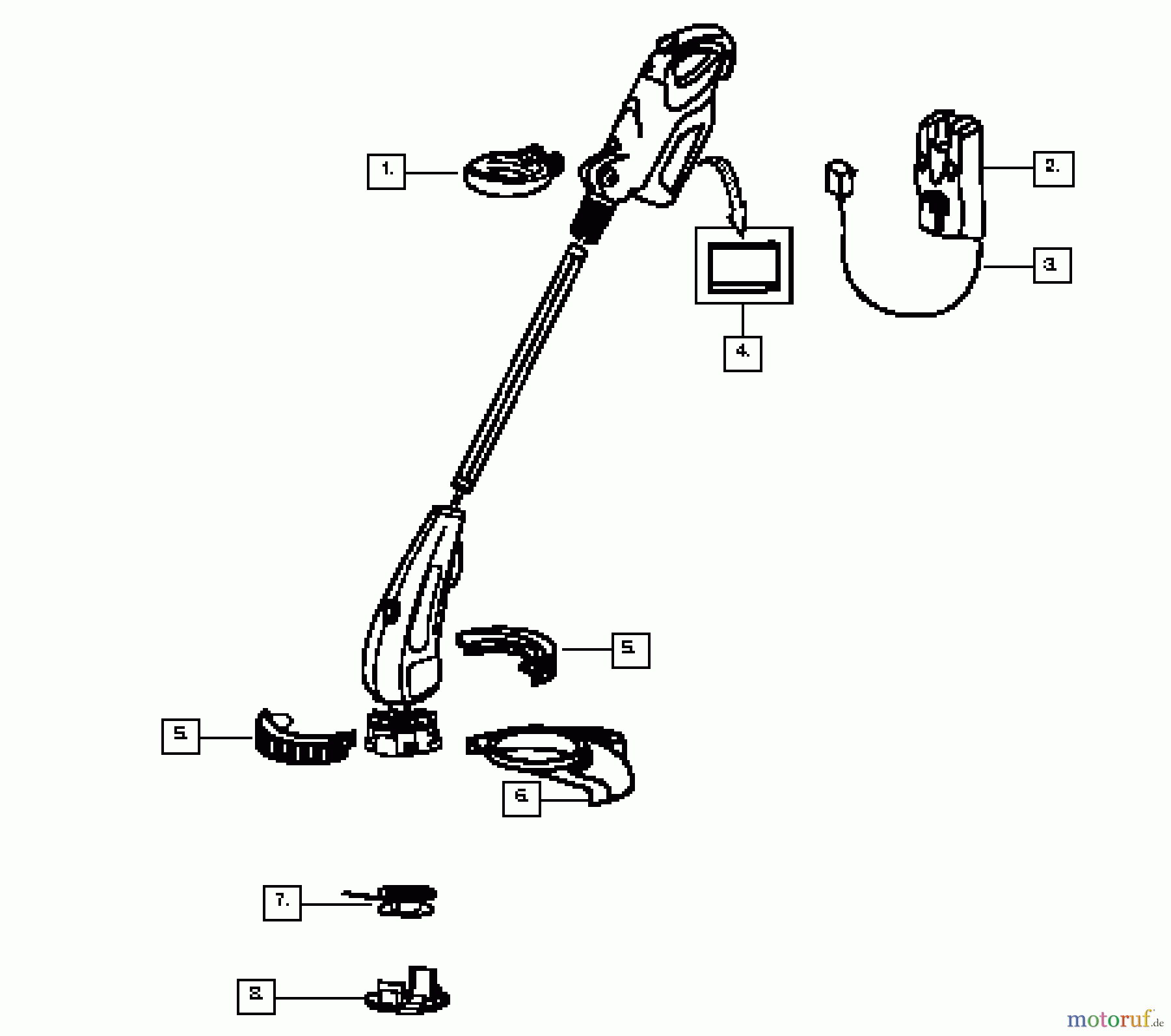 Poulan / Weed Eater Motorsensen, Trimmer TNE - Weed Eater Cordless Trimmer Cordless Trimmer Assy