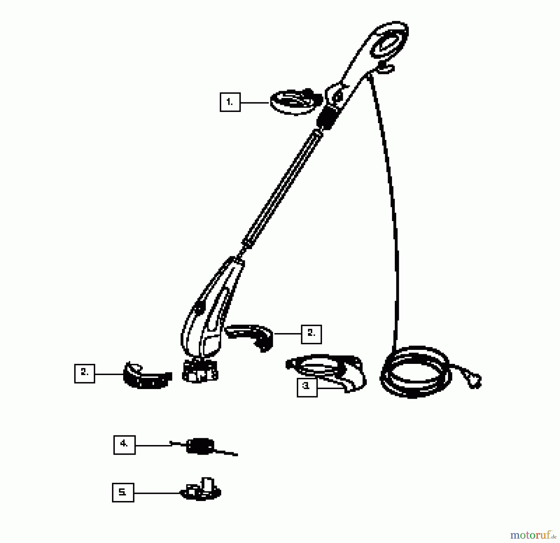  Poulan / Weed Eater Motorsensen, Trimmer TNE-600 - Weed Eater Electric Trimmer Electric Trimmer Assy