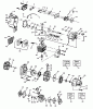 Poulan / Weed Eater XT100 - Weed Eater String Trimmer Ersatzteile ENGINE & SHROUD