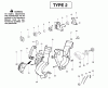 Poulan / Weed Eater PPBVM200LE (Type 2) - Poulan Pro Blower Ersatzteile Housing Assembly Type 2