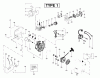 Poulan / Weed Eater XT250LE (Type 1) - Weed Eater String Trimmer Ersatzteile Engine Assembly Type 1