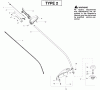 Poulan / Weed Eater XT260 (Type 2) - Weed Eater String Trimmer Ersatzteile Engine Type 2