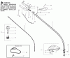 Poulan / Weed Eater XT35 - Weed Eater String Trimmer Ersatzteile Driveshaft & Cutting Head