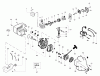 Poulan / Weed Eater XT600 (Type 5) - Weed Eater String Trimmer Ersatzteile Engine Assembly Type 5