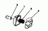 Poulan / Weed Eater YP120A - Weed Eater String Trimmer Ersatzteile MUFFLER, SEPARATE DIFFUSER