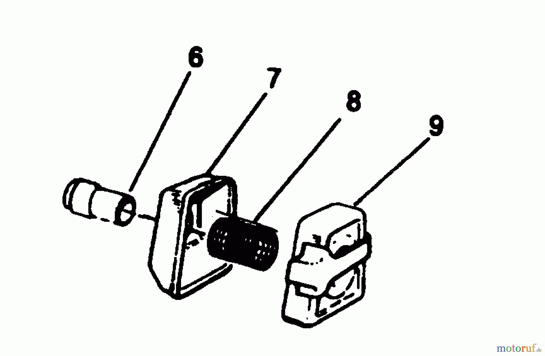Poulan / Weed Eater Motorsensen, Trimmer YP120A - Weed Eater String Trimmer MUFFLER, SEPARATE DIFFUSER