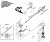 Poulan / Weed Eater YP140 - Weed Eater String Trimmer Ersatzteile DRIVE SHAFT & CUTTING HEAD