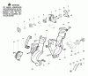 Poulan / Weed Eater WT200 (Type 1) - Weed Eater Wildthing Blower Ersatzteile Handle, Chassis & Blower Assembly Type 1