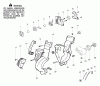 Poulan / Weed Eater WT200 (Type 2) - Weed Eater Wildthing Blower Ersatzteile Handle, Chassis & Blower Assembly Type 2