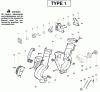 Poulan / Weed Eater WT200LE (Type 1) - Weed Eater Wildthing Blower Ersatzteile Housing Type 1