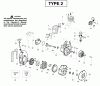 Poulan / Weed Eater WT200LE (Type 2) - Weed Eater Wildthing Blower Ersatzteile Engine Type 2