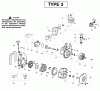 Poulan / Weed Eater WT200LE (Type 3) - Weed Eater Wildthing Blower Ersatzteile Engine Type 3