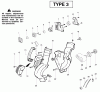 Poulan / Weed Eater WT200LE (Type 3) - Weed Eater Wildthing Blower Ersatzteile Housing Type 3