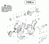 Poulan / Weed Eater WT200LE (Type 4) - Weed Eater Wildthing Blower Ersatzteile Housing Type 4