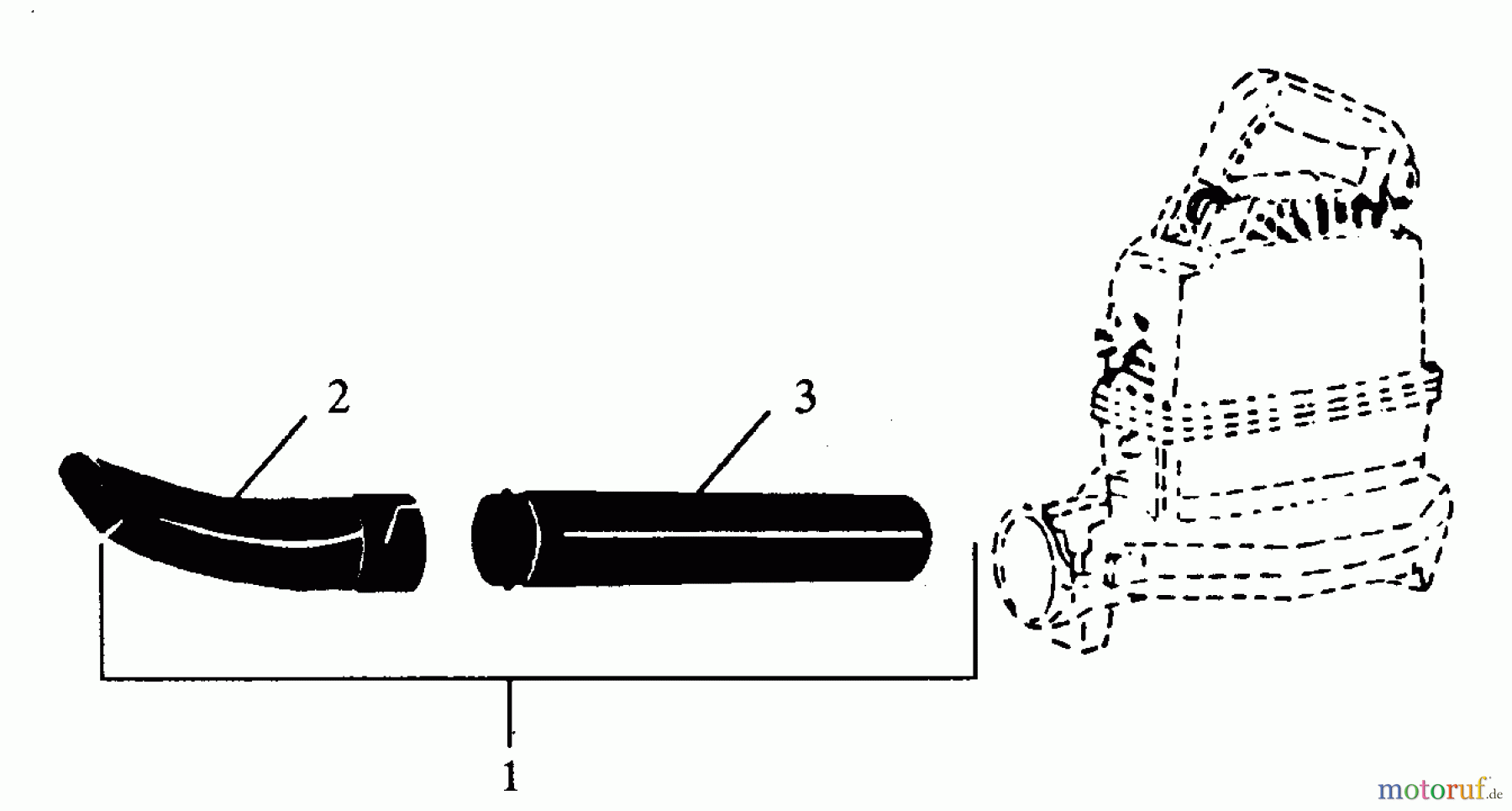 Poulan / Weed Eater Bläser / Sauger / Häcksler / Mulchgeräte 940 - Weed Eater Blower BLOWER TUBE KIT