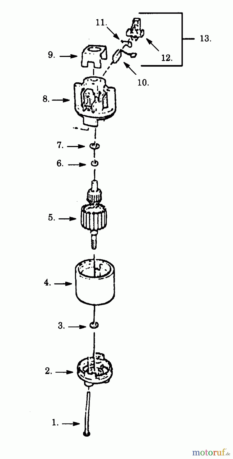 Poulan / Weed Eater Kantenschneider 980-01 - Paramount Electric Edger BRUSH ASSEMBLY