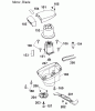 Wolf-Garten Premio 40 EA 4029003 Serie B,C (2003) Ersatzteile Abdeckhaube Motor, Messer, Motor