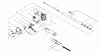 Shindaiwa AHS231 - Articulating Hedge Trimmer Ersatzteile Outer Tube, Throttle Lever